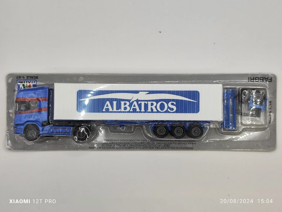 Scania 164 Topline "Albatros" - 1:87 Fabbri-Italeri - C47 - Immagine 1 di 1