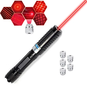 650nm Adjustable Focus Red Pointers Visible Beam With Charger &Batterry US - Picture 1 of 11