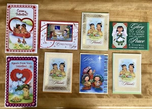Lot of 8 VTG St. Labre Indian School Greeting Cards, Holiday Themed, NEW - Picture 1 of 7