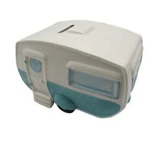 Caja de dinero de cerámica para caravana (banco de ahorro en efectivo fondo novedad cerámica coleccionable) - Imagen 1 de 7