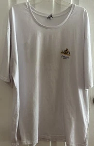 Cancun Mexiko Herren T-Shirt "VORSICHT: Schildkröte fallen" Grafik weiß 3XL, EUC - Bild 1 von 6