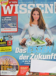 HÖR ZU Wissen Nr. 1 2015: Essen der Zukunft, Kraftwerke, Macht der Emirate u.a. - Bild 1 von 1
