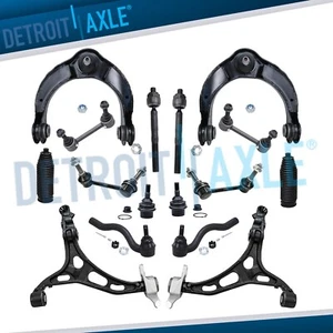 For 2011-2015 Dodge Durango Grand Cherokee Front Upper Lower Control Arms Kit - Picture 1 of 10