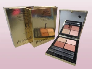 JUEGO DE 2 MINI CLUTCH SOMBRA DE OJOS YVES SAINT LAURENT COUTURE 600 LIRIOS ESPONTINI - Imagen 1 de 5