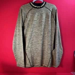 Under Armour CG Fitted Armour Twist Mock 1379820 743 Mens Sz Large - Picture 1 of 5