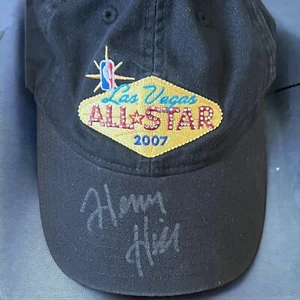 Goodfellas HENRY HILL SIGNED NBA ALL STAR 2007 Las Vegas Hat JSA Autograph COA - Picture 1 of 6
