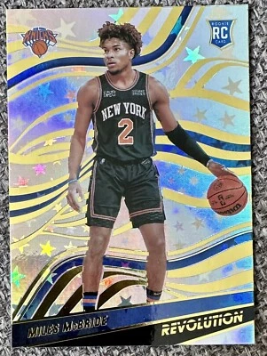 2021-22 Panini Revolution Rookie Astro Card RC Miles McBride #116 NBA Knicks - Image 1 of 2
