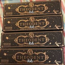 Theodent, Fluoride-Free, Kids Toothpaste, Chocolate 3.4 Ounce, Lot Of 4 Tubes!