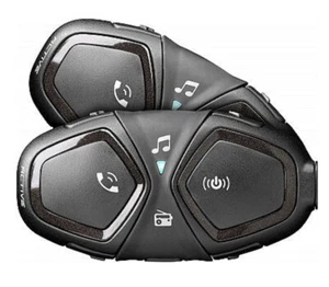 kit 2 Interfono bluetooth Cellularline ACTIVE doppio casco caschi UNIVERSALE - Picture 1 of 6