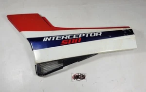 HONDA Interceptor 500 (VF / VFR 500) OEM Left side cover panel fairing (L) - Bild 1 von 4