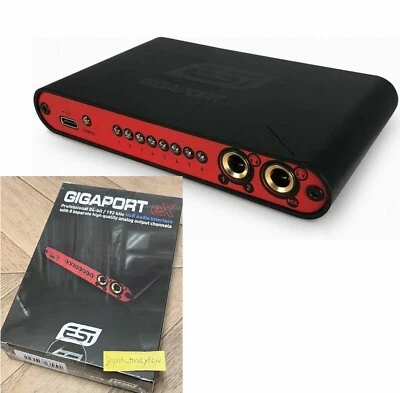 ESI GIGAPORT eX USB 3.1 Type-C connection 24bit 192kHz USBmobile audio interface - Image 1 of 4