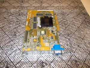 Asus V3800M Nvidia RIVA TNT2 32MB VGA 2X AGP Video Card - Picture 1 of 1