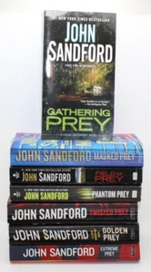John Sandford Taschenbuch 7 Buch Menge Lucas Davenport Beute Romane verdreht golden ++ - Bild 1 von 6