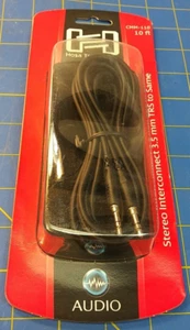 Hosa CMM-110 Cable, 3.5MM TRS to 3.5MM TRS, 10 ft. - Picture 1 of 3