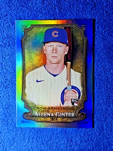 2024 Topps Allen & Ginter Pete Crow-Armstrong Rookie Rainbow Foil SP RC #46 💙💙 - Imagen 1 de 11