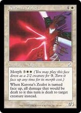 Scourge Karona's Zealot x4 Magic The Gathering NM