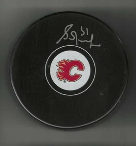 Grant Fuhr Signed Calgary Flames Puck - Picture 1 of 2