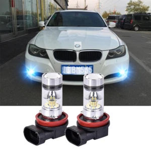 Ice Blue 8000K LED Fog Light Bulb For BMW 320i 328i 335i 525i 528i 535i xDrive - Picture 1 of 10
