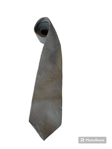 Ralph Lauren Blue Lable Pattered Silk Tie Gold and Black - Picture 1 of 8