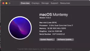 apple imac mini 2014 I7 500GB SSD - Picture 1 of 2