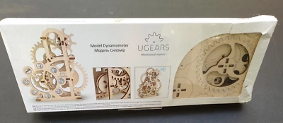 UGEARS Mechanical Models 3D Wooden Puzzle  Model Dynamometer Building Toy - Image 1 of 4