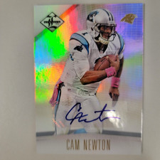 2012 Limited Cam Newton Gold Monikers Auto Autograph #4/10 Panthers