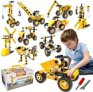 Juguetes de construcción educativos Kit de aprendizaje STEM, 10 en 1 bloques de construcción Reino Unido gratis - Imagen 1 de 10