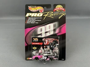 Hot Wheels Pro Racing 1997 1st Edition Jeff Burton #99 Exide Taurus 1/64 NIB - Picture 1 of 8