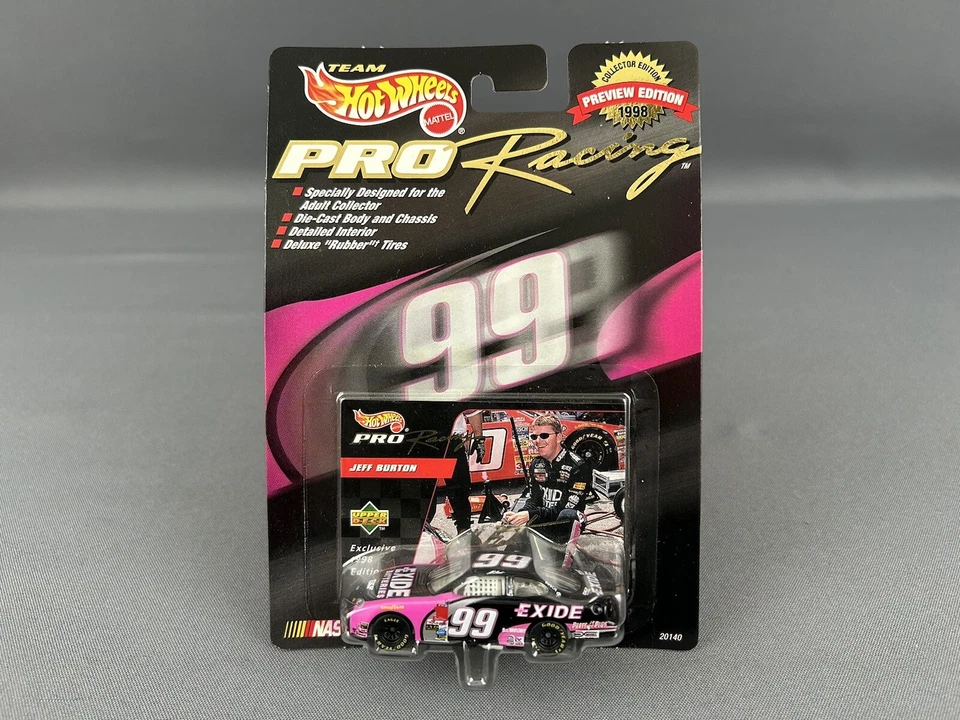 Hot Wheels Racing Jeff Burton Exide 1st Edition 1998 042021dmt4
