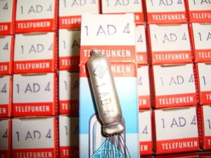 10 X 1AD4 TELEFUNKEN NOS / NIB TRIODES, WITH <>. SAME CODE. CRYOT. RCB52 - Picture 1 of 1