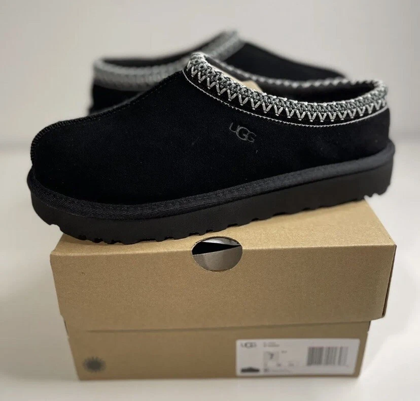 UGG Tasman Women's Slide Slipper, Size 8 - Black (5955)