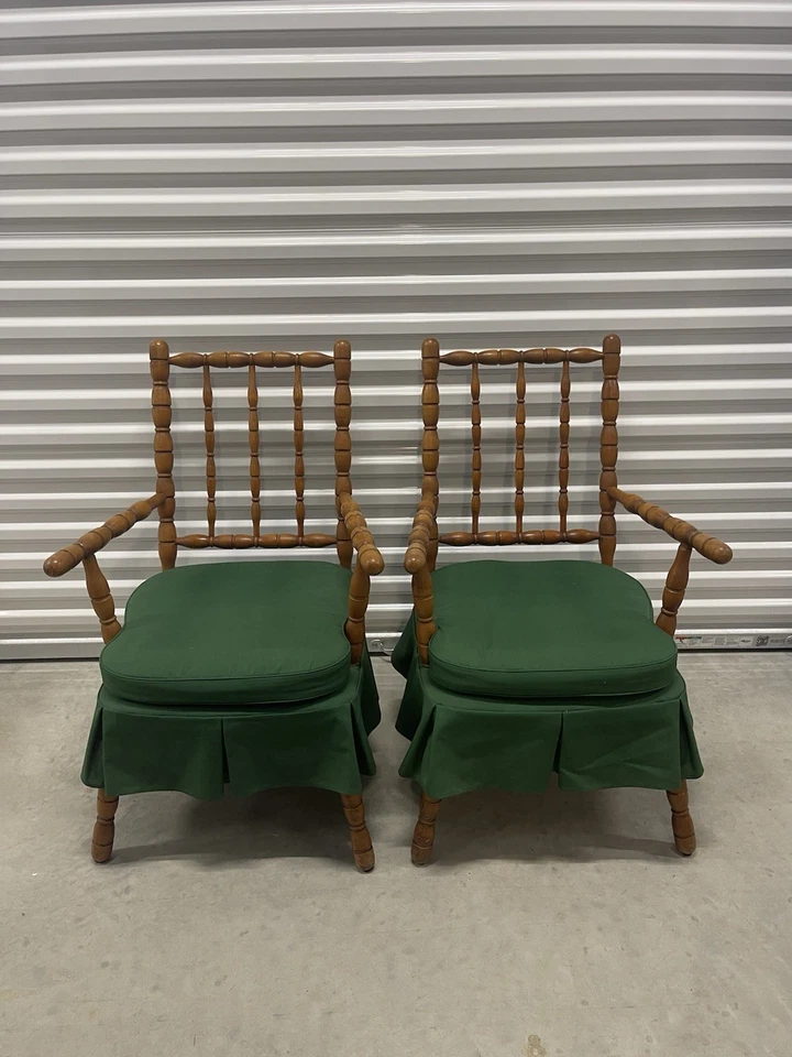 Sillones Bobbin Americanos antiguos 1960 2 cada uno Foto 1 de 4