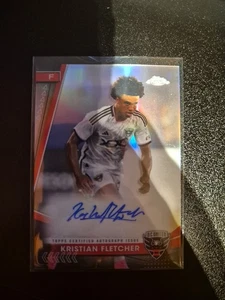 Topps Chrome MLS 2024 - Kristian Fletcher Autograph - D.C. United- CA-FL - Bild 1 von 2