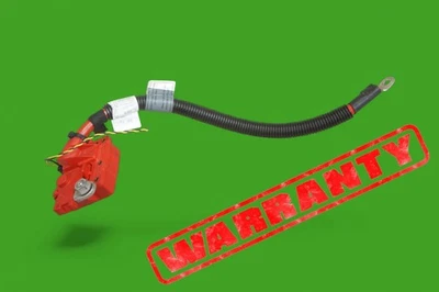 2011-2013 bmw x5 e70 rear trunk battery positive plus cable wire clamp fuse - Image 1 of 4