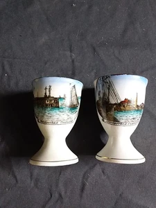 nardseebad cuxhaven germany egg cups Set Of 2 - Picture 1 of 10