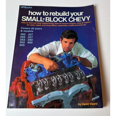 HP Books How to Rebuild Your Small Block Chevy Engine Repair Manual Vizard - Image 1 of 2