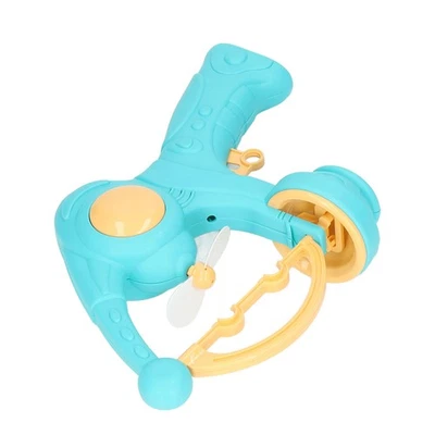 Bubble Gun Automatic Convenient Handle Battery Powered Interesting Fan Function - Bild 1 von 4