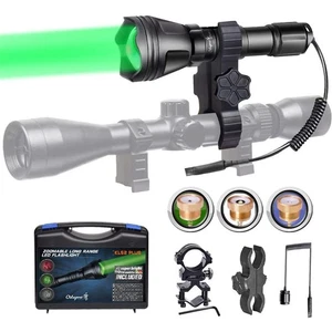 KL52Plus Zoomable Jagd Taschenlampe Kit mit 4 austauschbaren Modulen (rot,... - Bild 1 von 8