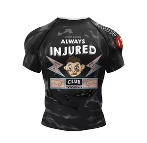 Jiu Jitsu MMA Rash Guard Kompressionsshirt | BJJ Grappling Dry Fit Top Gr. L - Bild 1 von 2