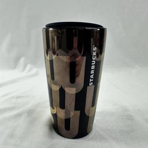 Starbucks Gold Siren Mermaid Anniversary Keramik Travel Cup 12 Oz Holiday - Bild 1 von 7