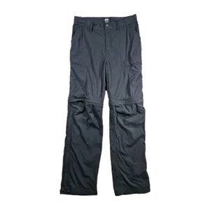 REI Co Op Sahara Convertible Pants Boys Large (14-16) Gray Outdoor Adjustable - Picture 1 of 8