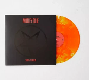 Mötley Crüe – Shout At The Devil Ghostly Orange Coloured VINYL LP RECORD SEALED - Picture 1 of 4