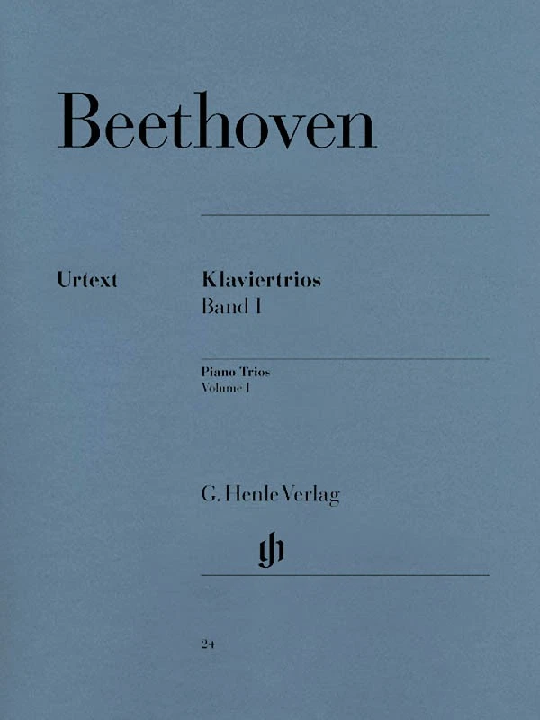 Beethoven Piano Trios Vol I Violin & Cello Henle Urtext Sheet Music Book - Image 1 of 1