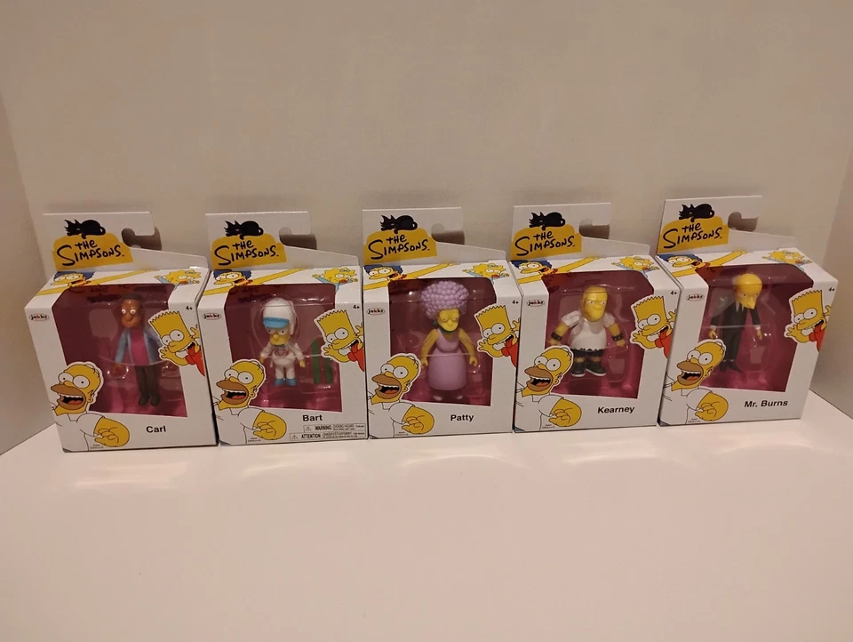 The Simpsons Jakks Pacific 2.5-inch Figure Wave 5 Complete Set of 5 - Image 1 of 4