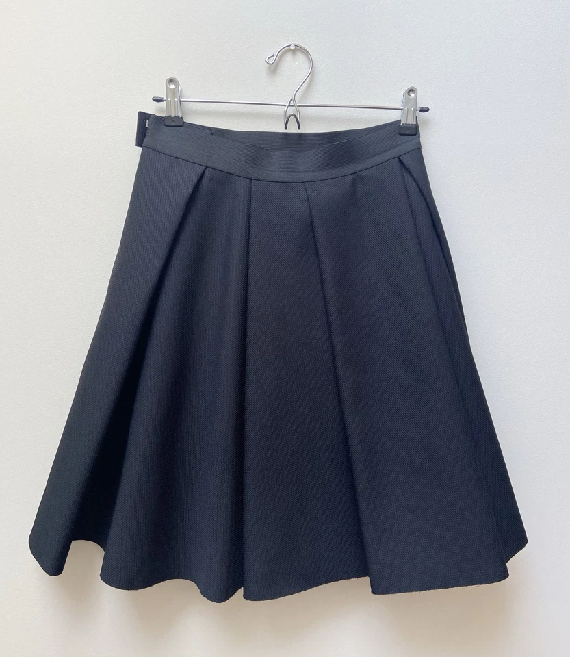 COS Black Structured Short Skirt Uk 8 Euro 36 - Image 1 of 4