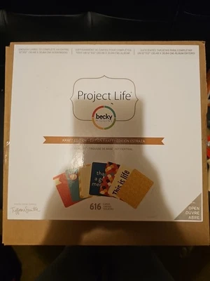 Project Life Becky Higgins Neapolitan Edition 616 Cards Core Kit NEW