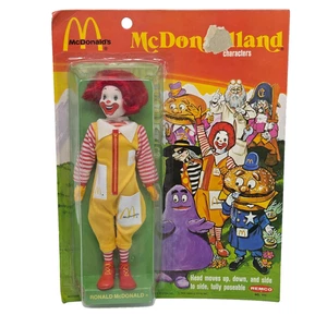 VINTAGE 1976 REMCO MCDONALDLAND CHARACTERS RONALD MCDONALD FIGURE NEW SEALED - Picture 1 of 10