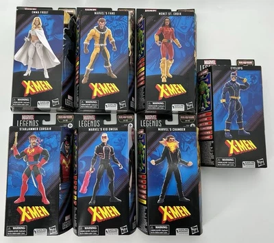 Full Ch’od Hasbro Marvel Legends Series BAF Set Lot Complete X-Men - Image 1 of 4