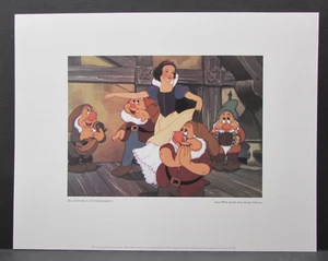 Disney Snow White and the Seven Dwarfs An Evenings Enter..... Open Edition Print - Picture 1 of 1
