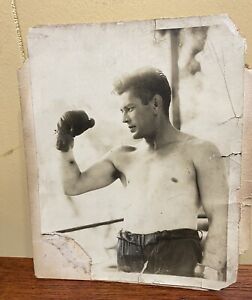 Vintage Photo Gene Tunney Boxer Original 6x8